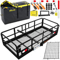 60"x24"x14" High Rail Hitch Carrier & 30 Cu Ft Cargo Bag