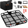 40"x40"x6" Square Hitch Carrier & 30 Cu Ft Square Cargo Bag