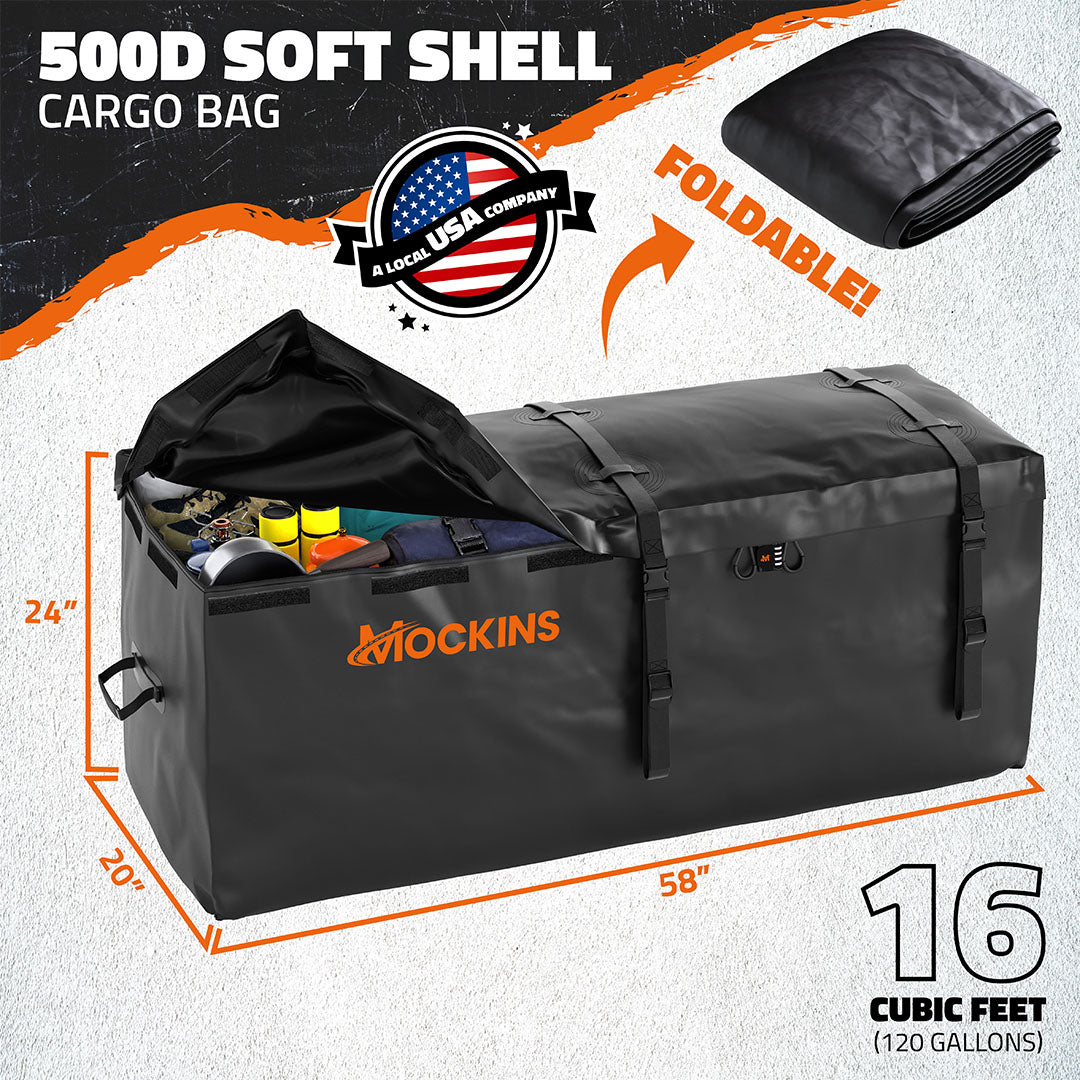 16 Cu Ft Cargo Bag 58"x20"x24"