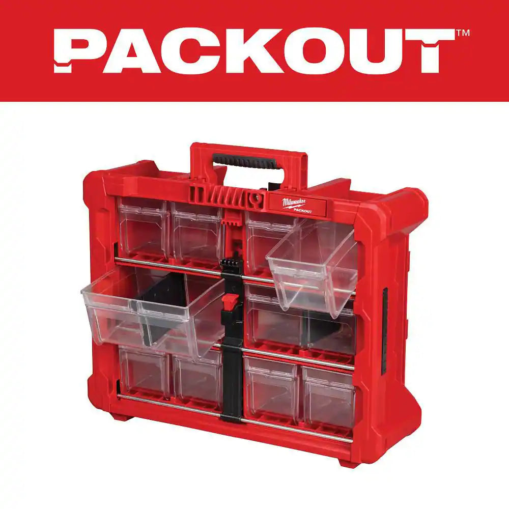 PACKOUT 10 Compartment Tilt Bin Organizer