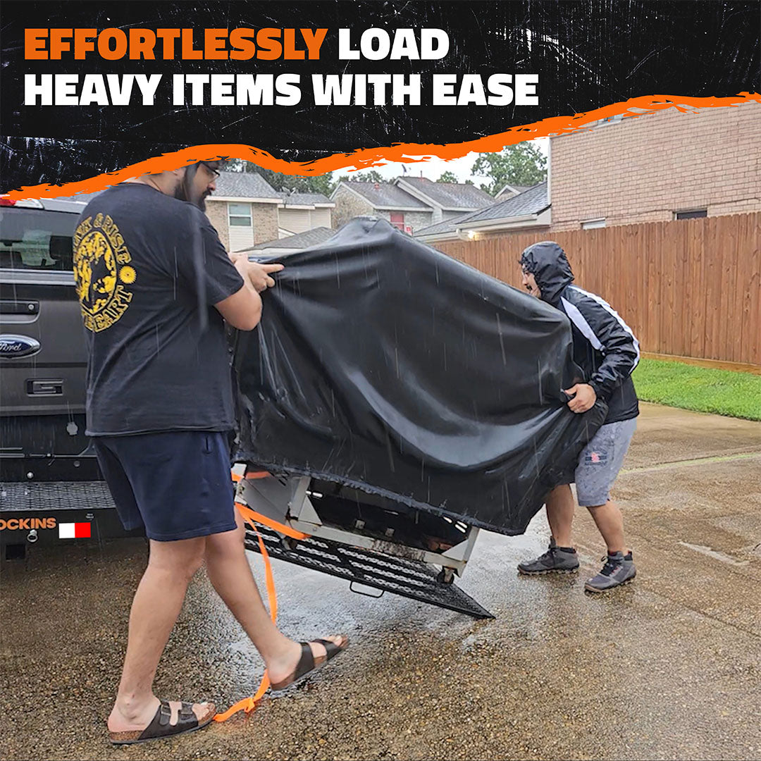 48"x28.5"x4.5" Wheelchair Hitch Carrier & Ramp