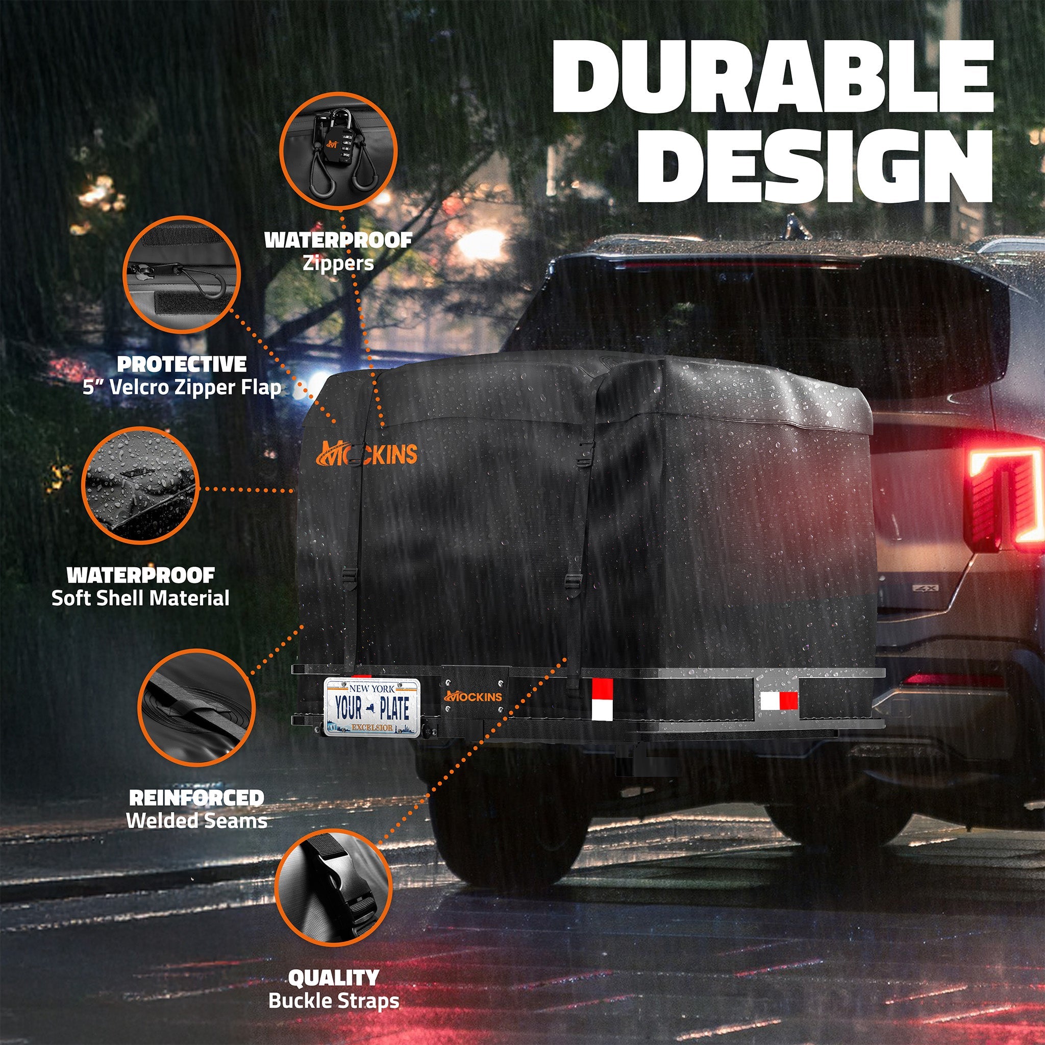 30 Cu Ft Square Cargo Bag 40"x40"x32"