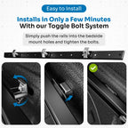 Integral Rails - Bedside Rail System - Chevrolet Colorado & GMC Canyon (2023+)