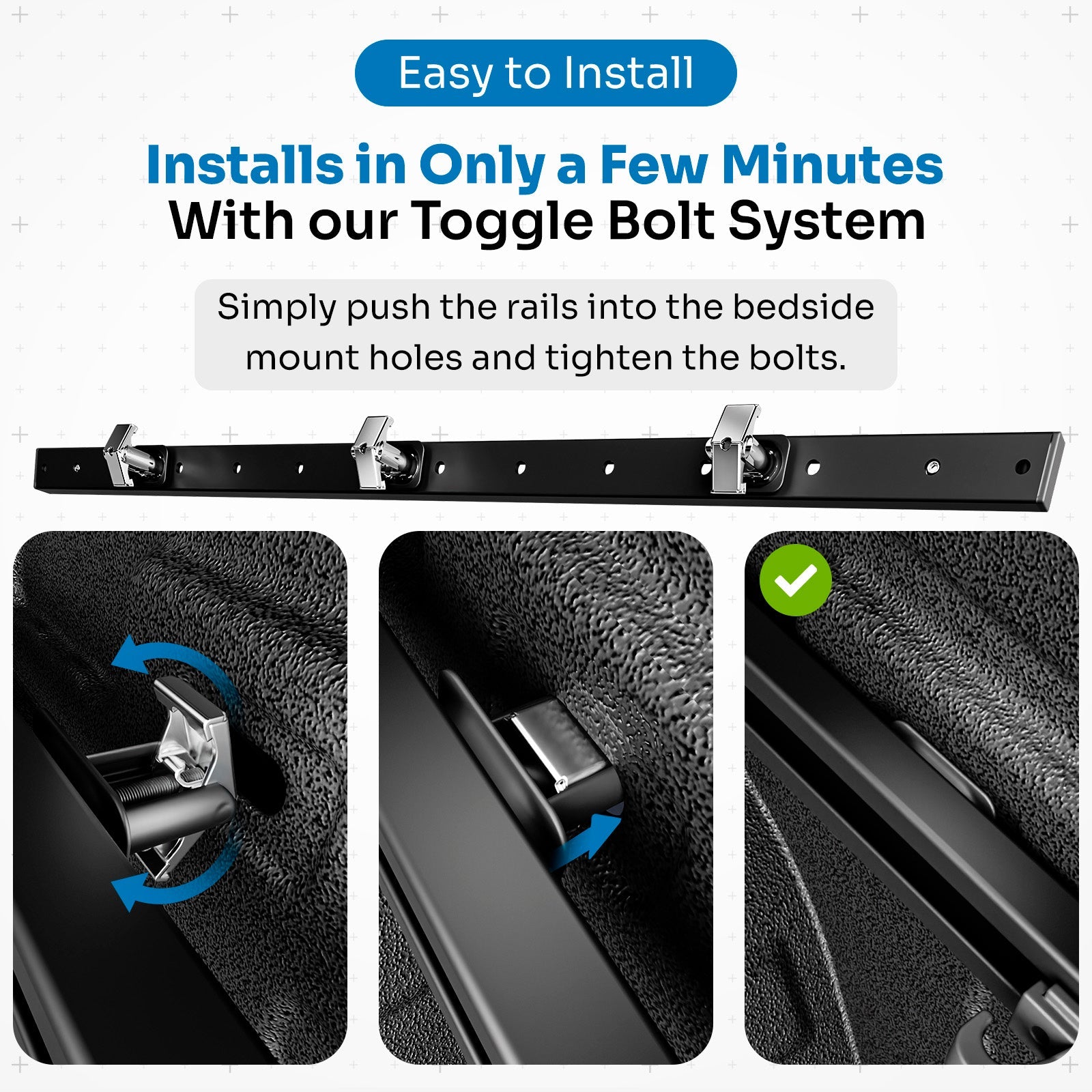 Integral Bulkhead Rail - Chevrolet & GMC 1500 & HD