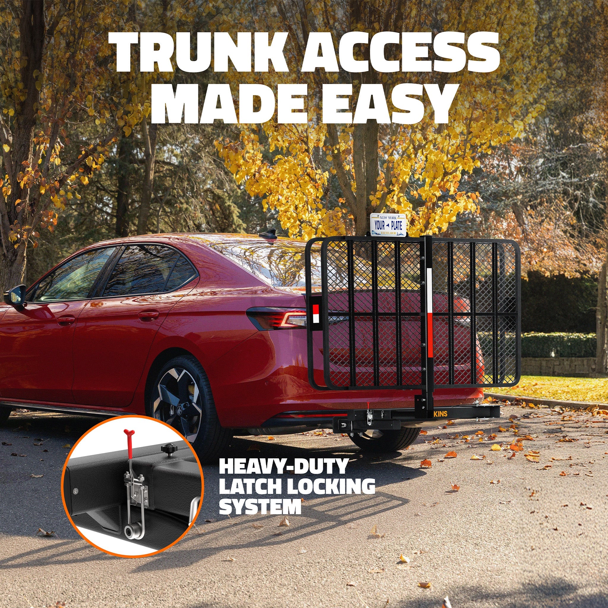 500 LBS Capacity Swing Away Hitch Adapter