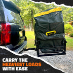 60"x24"x14" High Rail Hitch Carrier & 30 Cu Ft Cargo Bag