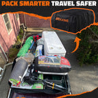 35 Cu Ft. Black Waterproof Roof Cargo Bag 60"x42"x24"