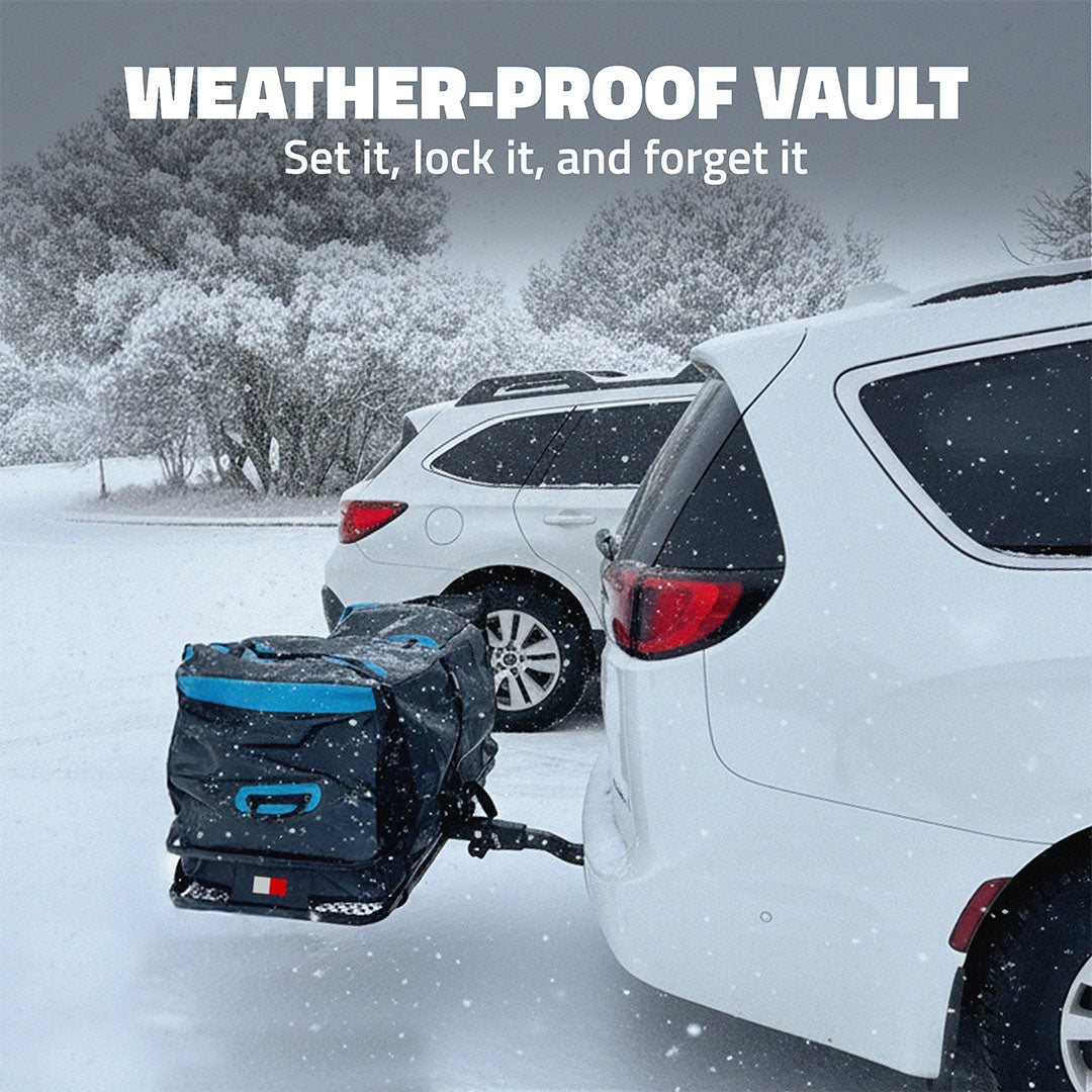 60"x20"x6" Hitch Carrier & 16 Cu Ft Cargo Bag
