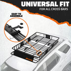 64"x39"x6" Extendable Rooftop Carrier