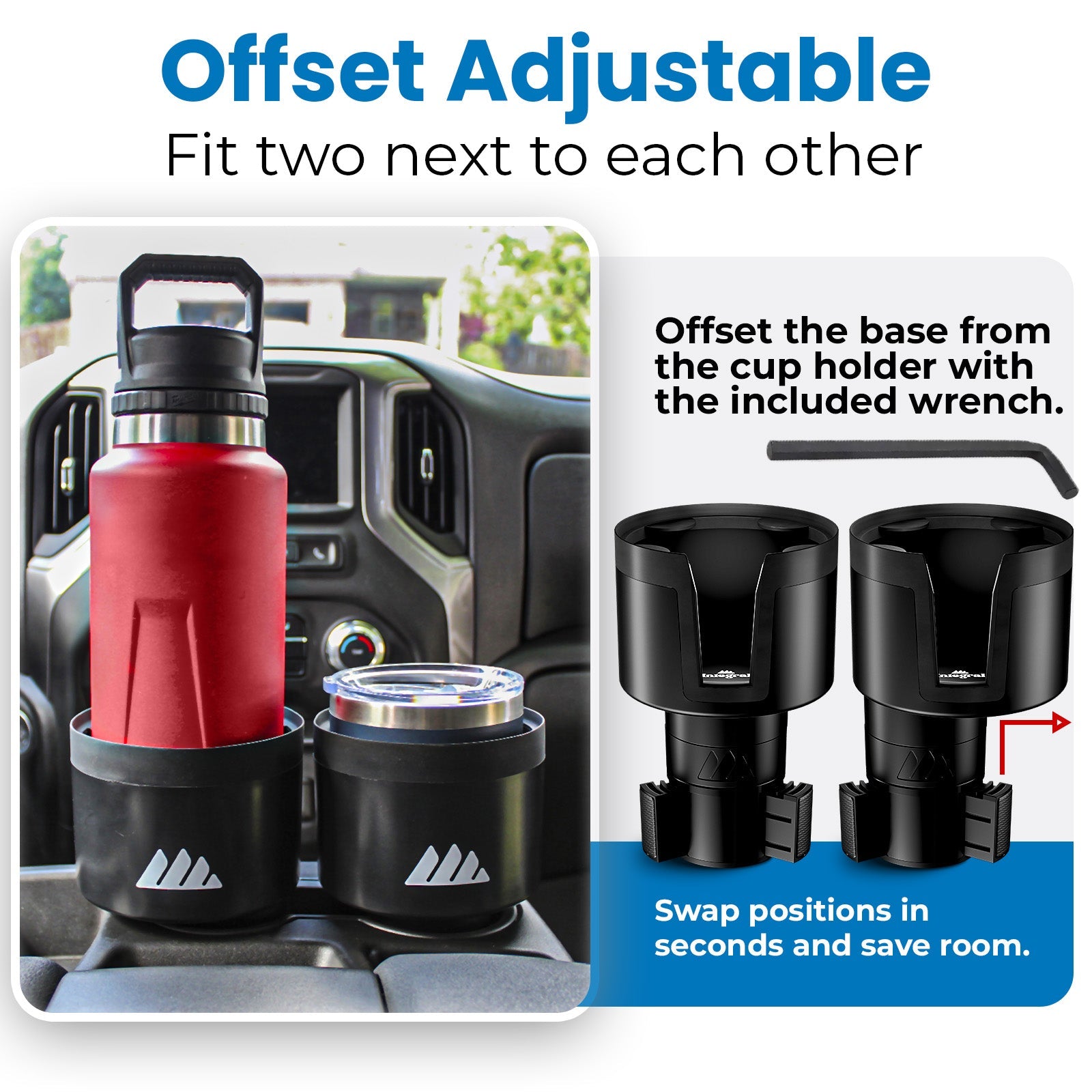 ULTIMATE EXPANDER® - Expandable Cup Holder up to 4.0"