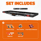 60"x19.3"x2.5" Hitch Carrier Tray with 750 lbs. Capacity