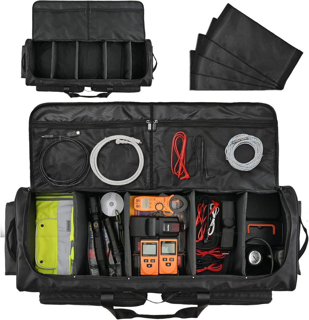 Under Seat Storage Bag Compatible with Supercrew Cab,Truck Underseat Organizers