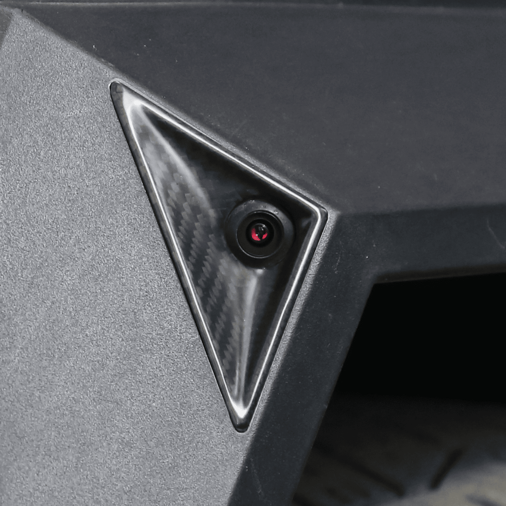 [Real Carbon Fiber] Fender Camera Decorative Cover For Cybertruck