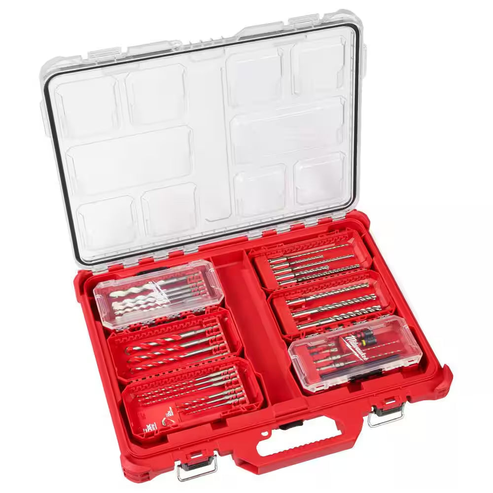 PACKOUT 11-Compartment Low-Profile Impact Resistant Portable Small Parts Organizer