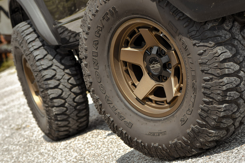 Overland Sector Atlas 17x9 -12 6x135/6x139.7mm 106.2mm Satin Textured Bronze