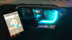 ORACLE Lighting 2016-2023 Toyota Tacoma Dynamic ColorSHIFT RGB+A Headlight DRL Kit