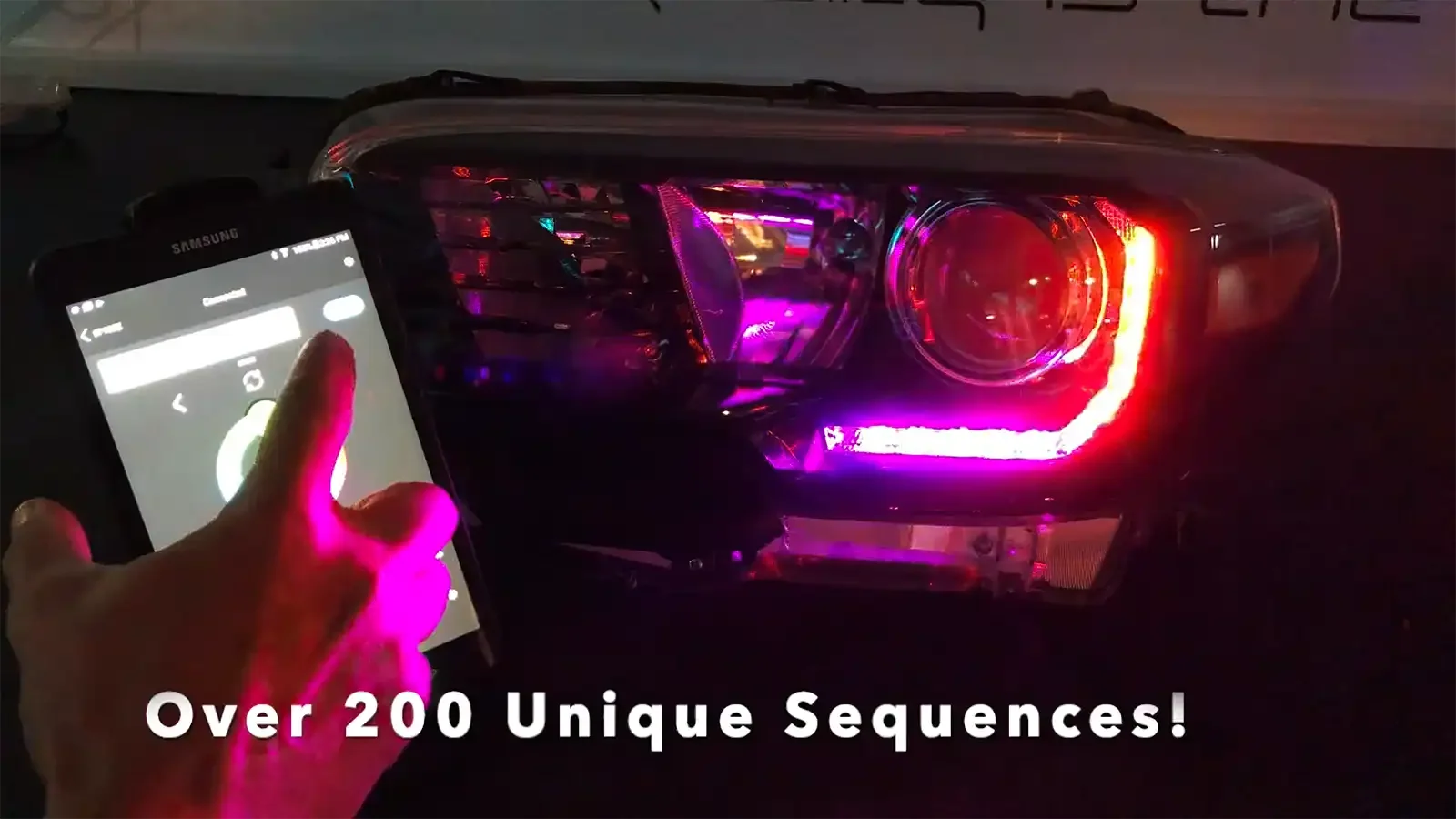 ORACLE Lighting 2016-2023 Toyota Tacoma Dynamic ColorSHIFT RGB+A Headlight DRL Kit