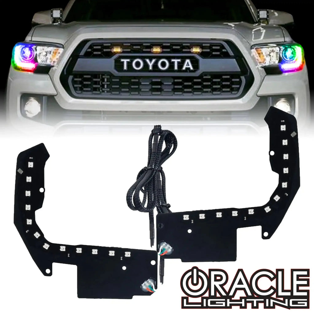 ORACLE Lighting 2016-2023 Toyota Tacoma Dynamic ColorSHIFT RGB+A Headlight DRL Kit
