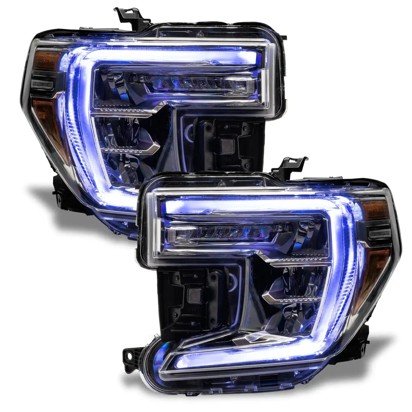 ORACLE Lighting 2019-2022 GMC Sierra 1500 ColorSHIFT RGB+W Headlight DRL Upgrade Kit