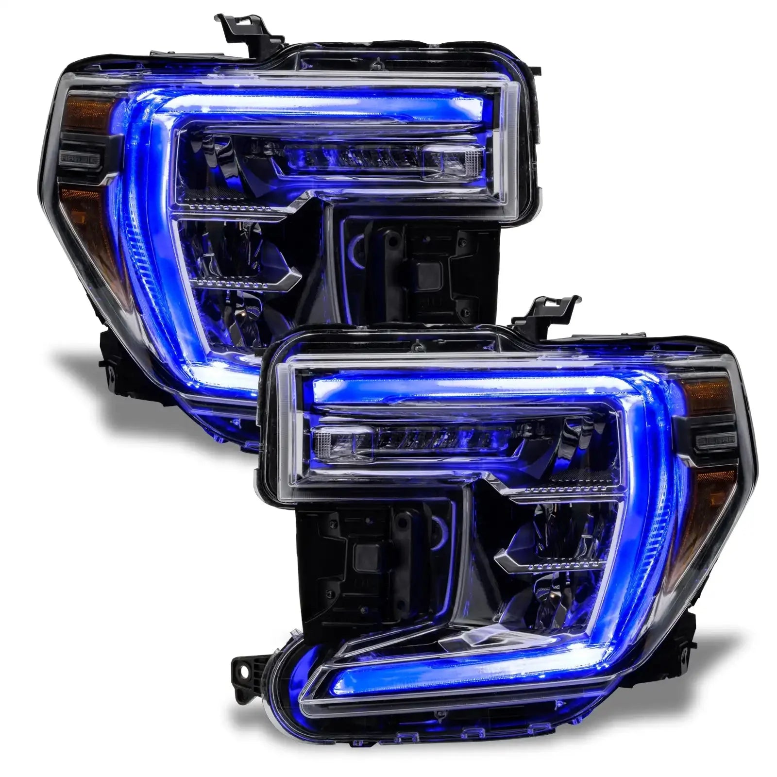 ORACLE Lighting 2019-2022 GMC Sierra 1500 ColorSHIFT RGB+W Headlight DRL Upgrade Kit