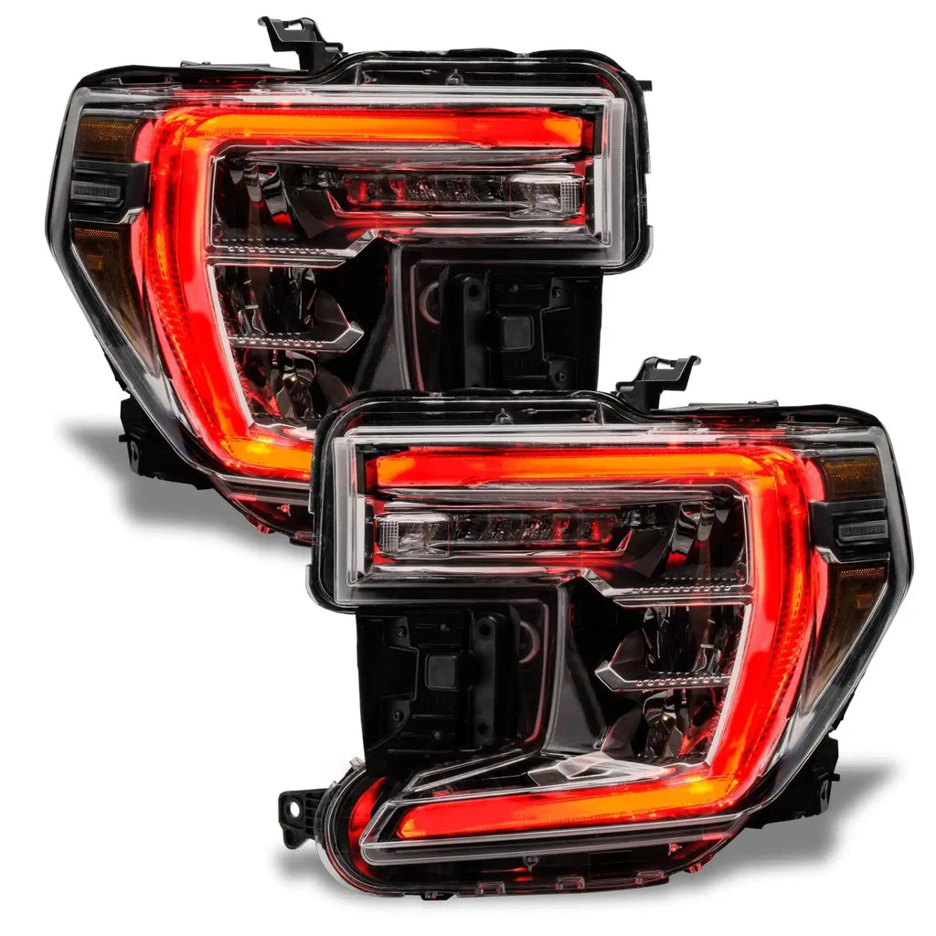 ORACLE Lighting 2019-2022 GMC Sierra 1500 ColorSHIFT RGB+W Headlight DRL Upgrade Kit