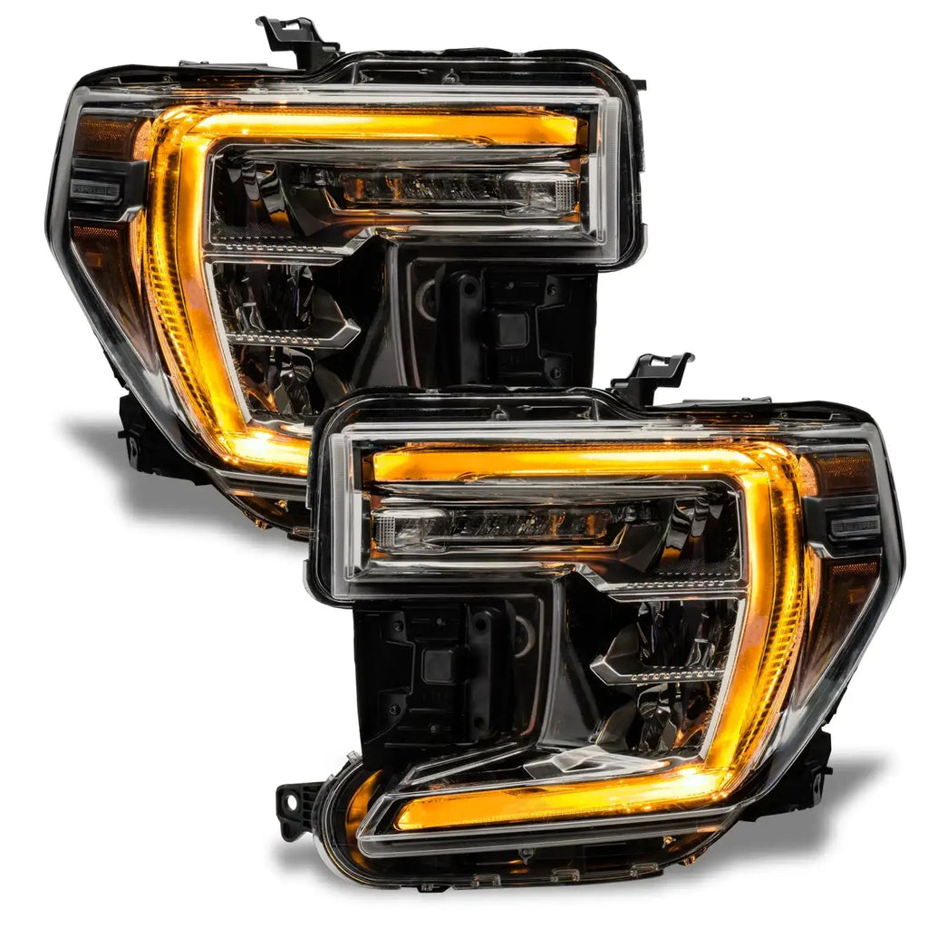 ORACLE Lighting 2019-2022 GMC Sierra 1500 ColorSHIFT RGB+W Headlight DRL Upgrade Kit