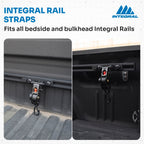 Integral Bulkhead Rail - F150 & Raptor 2015+ (5.5' Bed)