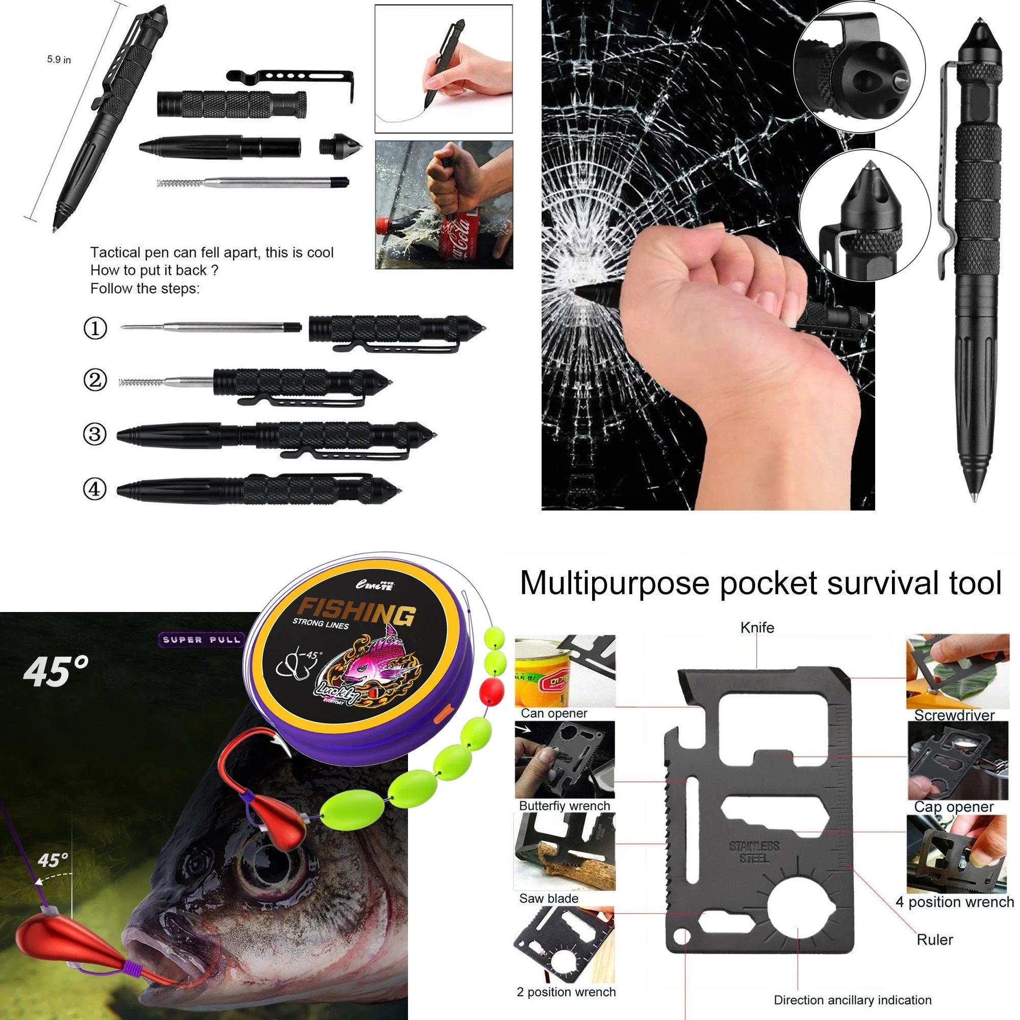 Ultimate Tactical First Aid Kit - Essential Survival Gear for Car, Camping, and Outdoor Adventures