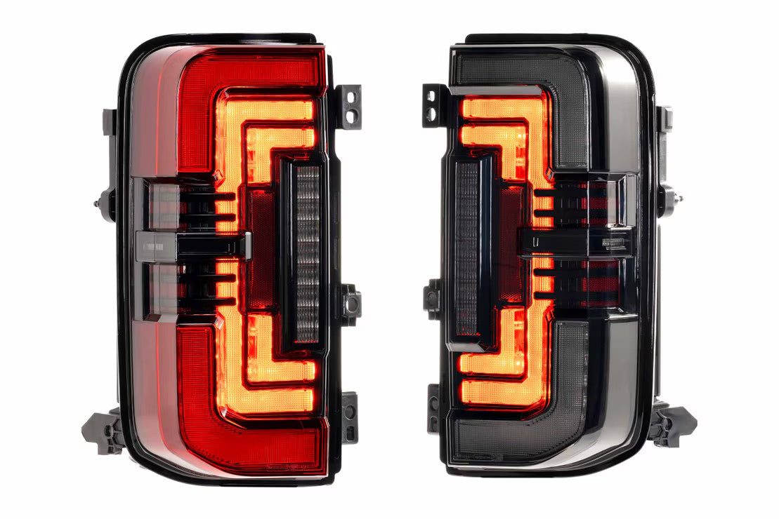Morimoto Ford Bronco (2021+) XB LED Low Profile Tail Lights (Red)