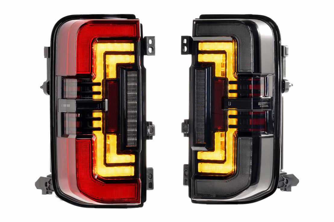 Morimoto Ford Bronco (2021+) XB LED Low Profile Tail Lights (Red)