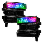 ORACLE Lighting 2019-2022 Chevrolet Silverado 1500 ColorSHIFT RGB Demon Eye Headlight Upgrade