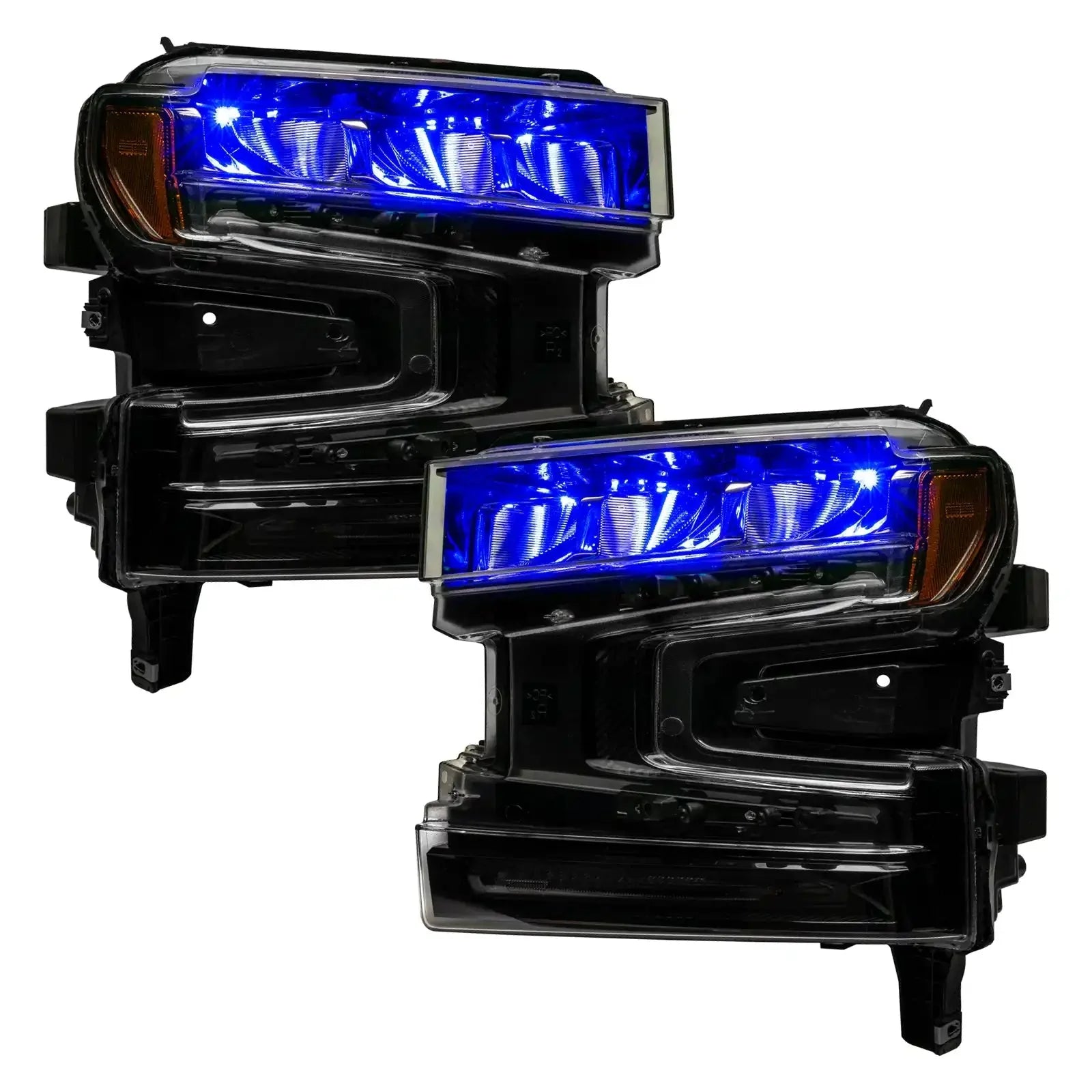 ORACLE Lighting 2019-2022 Chevrolet Silverado 1500 ColorSHIFT RGB Demon Eye Headlight Upgrade
