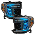 ORACLE Lighting 2019-2022 GMC Sierra 1500 ColorSHIFT RGB Demon Eye Headlight Upgrade
