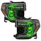 ORACLE Lighting 2019-2022 GMC Sierra 1500 ColorSHIFT RGB Demon Eye Headlight Upgrade