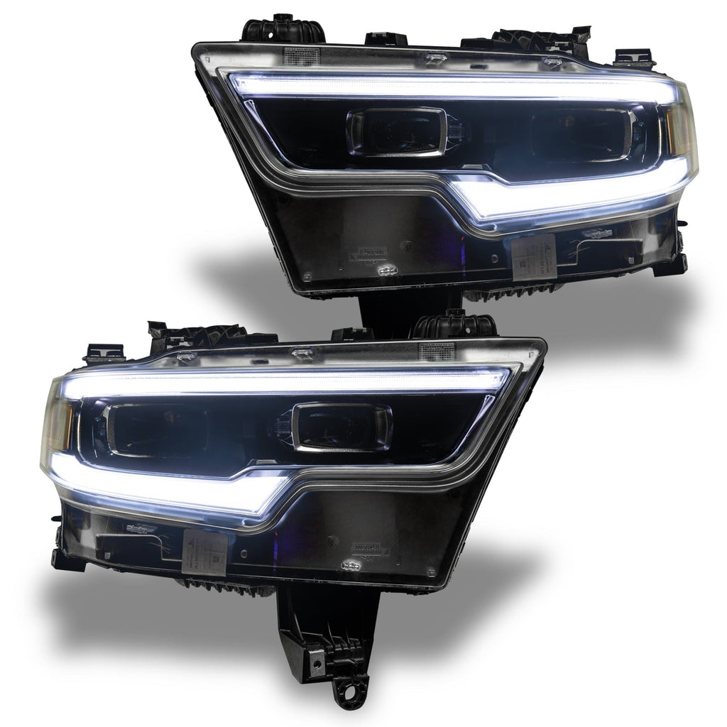 ORACLE Lighting 2019-2024 Ram 1500 RGBW+A Headlight DRL Upgrade Kit - LED Projector Headlights