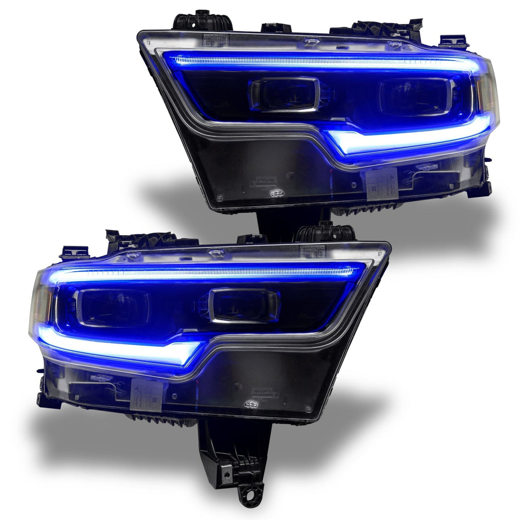 ORACLE Lighting 2019-2024 Ram 1500 RGBW+A Headlight DRL Upgrade Kit - LED Projector Headlights