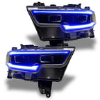 ORACLE Lighting 2019-2024 Ram 1500 RGBW+A Headlight DRL Upgrade Kit - LED Projector Headlights