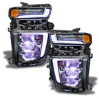 ORACLE Lighting 2020-2023 Chevrolet Silverado HD 2500/3500 ColorSHIFT Demon Eye RGB Upgrade