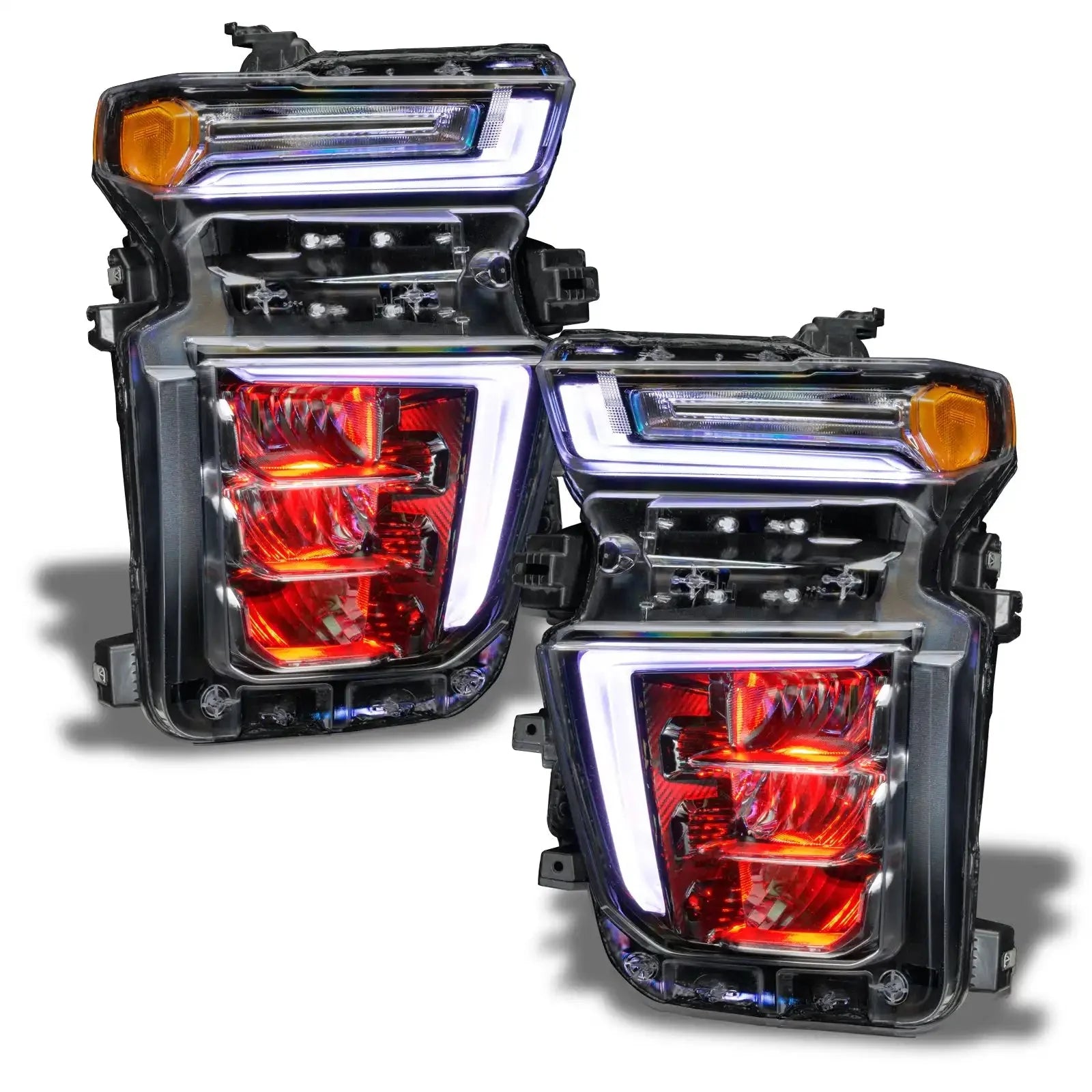ORACLE Lighting 2020-2023 Chevrolet Silverado HD 2500/3500 ColorSHIFT Demon Eye RGB Upgrade