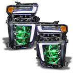 ORACLE Lighting 2020-2023 Chevrolet Silverado HD 2500/3500 ColorSHIFT Demon Eye RGB Upgrade