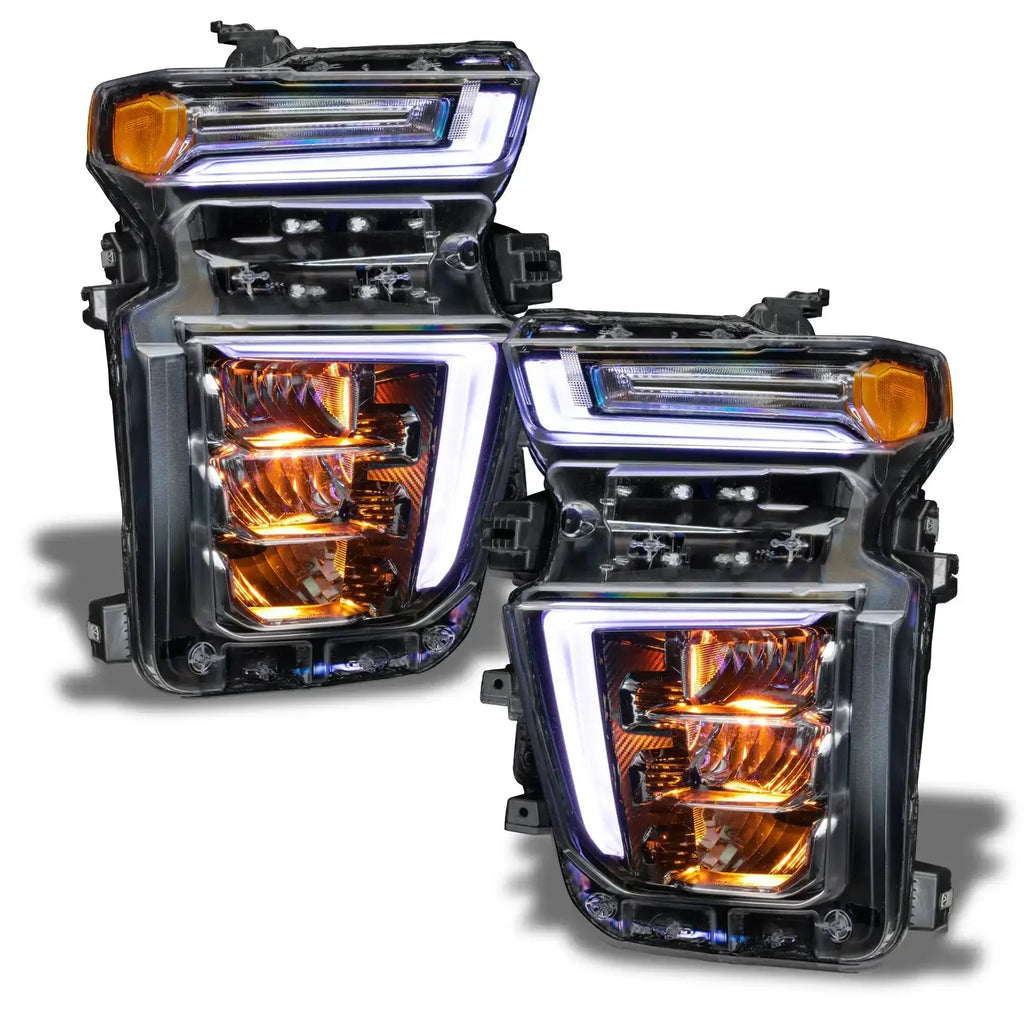 ORACLE Lighting 2020-2023 Chevrolet Silverado HD 2500/3500 ColorSHIFT Demon Eye RGB Upgrade