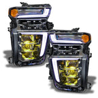 ORACLE Lighting 2020-2023 Chevrolet Silverado HD 2500/3500 ColorSHIFT Demon Eye RGB Upgrade