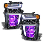 ORACLE Lighting 2020-2023 Chevrolet Silverado HD 2500/3500 ColorSHIFT Demon Eye RGB Upgrade