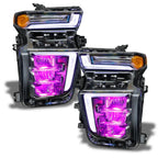 ORACLE Lighting 2020-2023 Chevrolet Silverado HD 2500/3500 ColorSHIFT Demon Eye RGB Upgrade