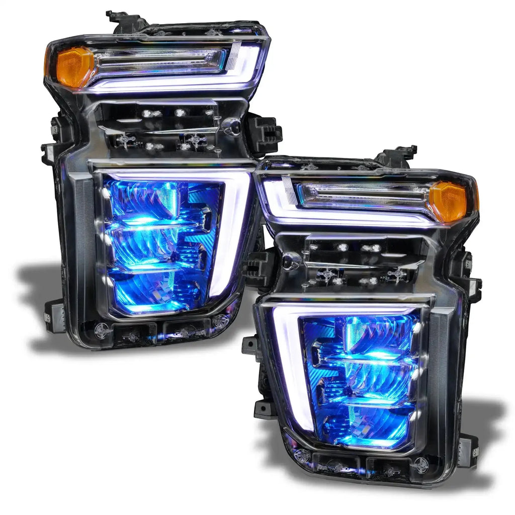 ORACLE Lighting 2020-2023 Chevrolet Silverado HD 2500/3500 ColorSHIFT Demon Eye RGB Upgrade