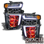 ORACLE Lighting 2020-2023 Chevrolet Silverado HD 2500/3500 ColorSHIFT Demon Eye RGB Upgrade