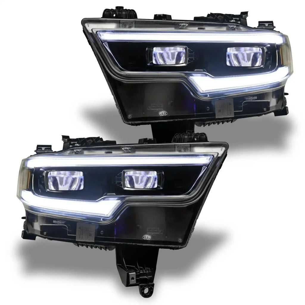 ORACLE Lighting 2019-2024 Ram 1500 ColorSHIFT Headlight Demon Eye Kit - LED Projector Headlights