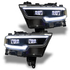 ORACLE Lighting 2019-2024 Ram 1500 ColorSHIFT Headlight Demon Eye Kit - LED Projector Headlights