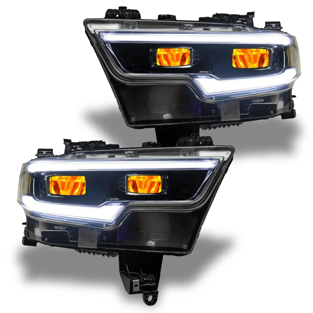 ORACLE Lighting 2019-2024 Ram 1500 ColorSHIFT Headlight Demon Eye Kit - LED Projector Headlights