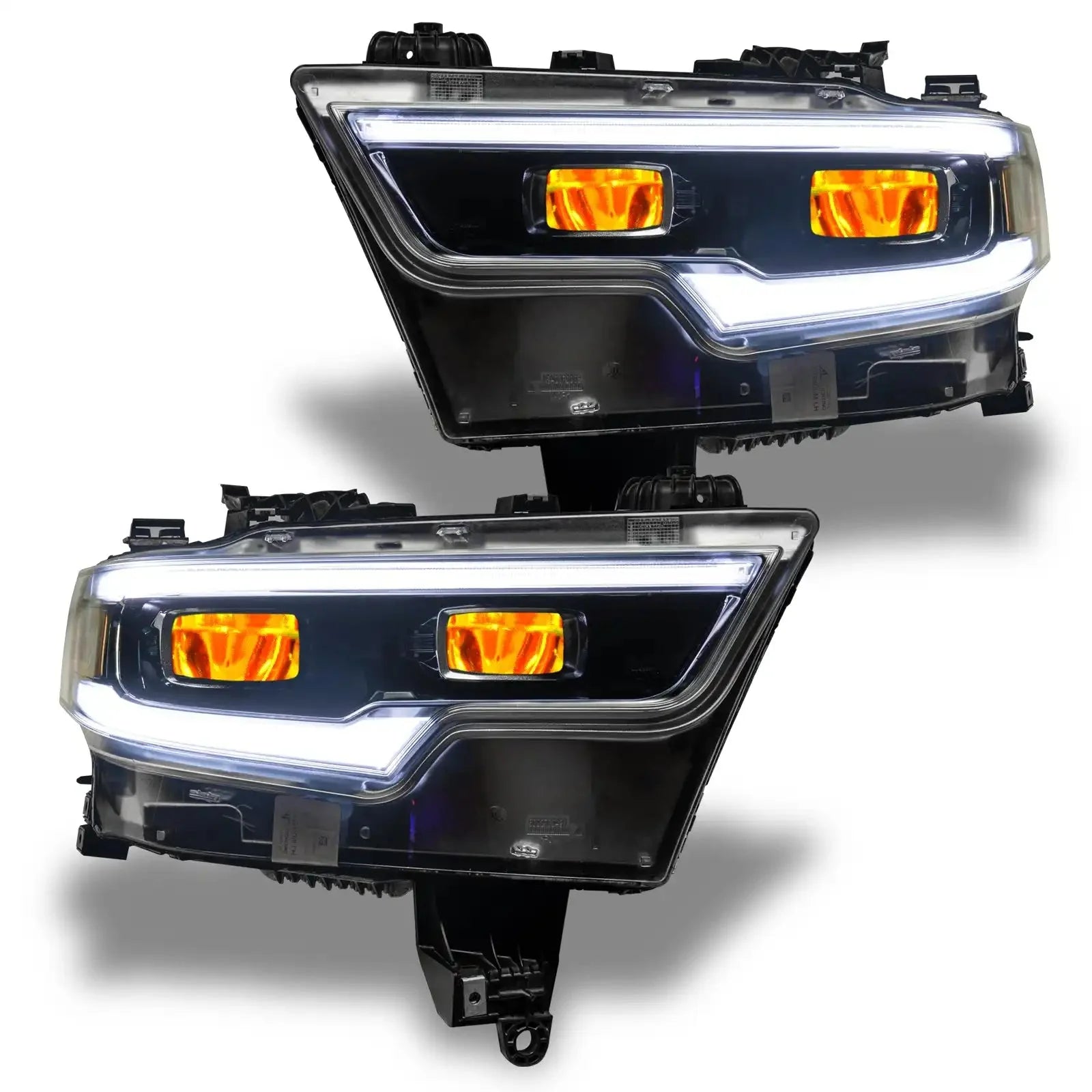 ORACLE Lighting 2019-2024 Ram 1500 ColorSHIFT Headlight Demon Eye Kit - LED Projector Headlights